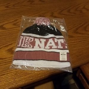 Pink nation beanie